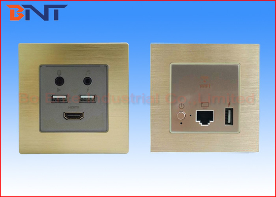 Port encastré 5 V 2,1 A de charge de puissance de Mini Media Hub With USB