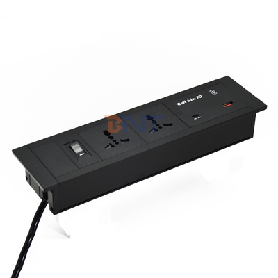 Portes USB A+C 65W Sortie maximale US/EU/AU 16A/13A