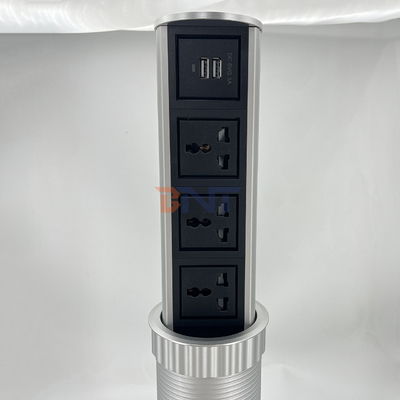 3 alimentation universelle + 2 ports usb ascenseur à moteur vertical cuisine prise d'alimentation tactile prise d'alimentation tactile type prise étanche