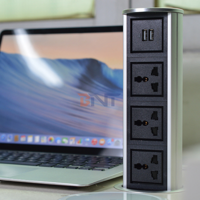 3 alimentation universelle + 2 ports usb ascenseur à moteur vertical cuisine prise d'alimentation tactile prise d'alimentation tactile type prise étanche