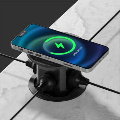 prise d'alimentation électrique étanche à l'eau prise de courant universelle prise de cuisine intelligente prise de courant avec chargeur sans fil supérieur