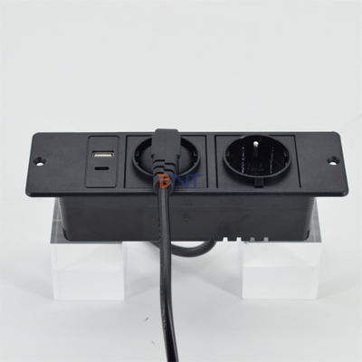 CE Approuvé de haute qualité eu prise de canapé de bureau à 2 prises avec prise USB a+c pour canapé-TV
