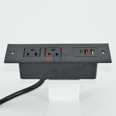 OEM/ODM Office prise de canapé multifonctionnelle intégrée à la prise de table prise de courant us avec ports usb A + C