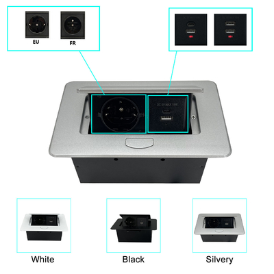 Plug de charge USB A + C Adapté à la table de bureau