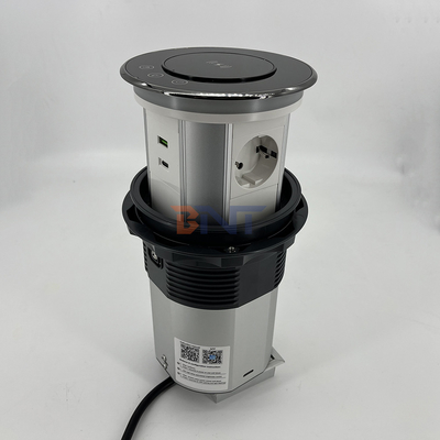 Cuisine Disguise Personnaliser les prises électriques moteurisées de la cuisine sur table Les prises de la tour avec les prises de charge USB A + C