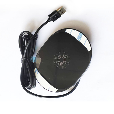 Chargeur sans fil à longue distance de 25 mm marbre invisible caché sous le bureau meubles bureau table chargeur sans fil rapide