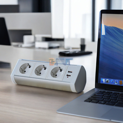 Boente pinceau sur bureau monture de bureau amovible multi-saisies prise électrique avec prise USB/table pinceau monture prise électrique