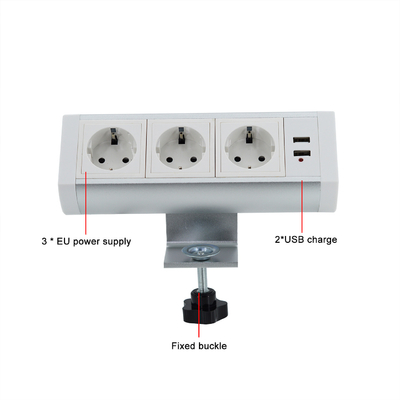 Boente pinceau sur bureau monture de bureau amovible multi-saisies prise électrique avec prise USB/table pinceau monture prise électrique