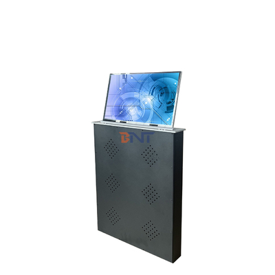 Nouvelle arrivée 15.6 pouces Moniteur motorisé Ascenseur 6mm Ultra étroit cadre d'écran Ascenseur LCD pour système de conférence sans papier