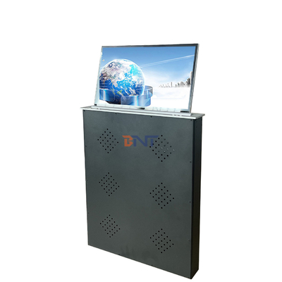 Nouvelle arrivée 15.6 pouces Moniteur motorisé Ascenseur 6mm Ultra étroit cadre d'écran Ascenseur LCD pour système de conférence sans papier