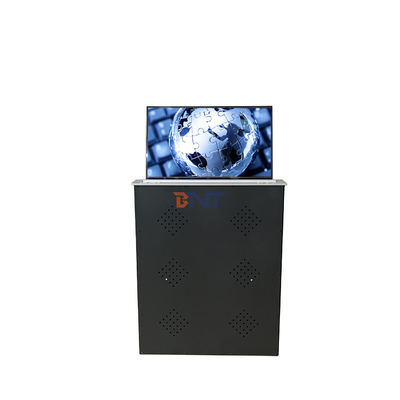Nouvelle arrivée 15.6 pouces Moniteur motorisé Ascenseur 6mm Ultra étroit cadre d'écran Ascenseur LCD pour système de conférence sans papier