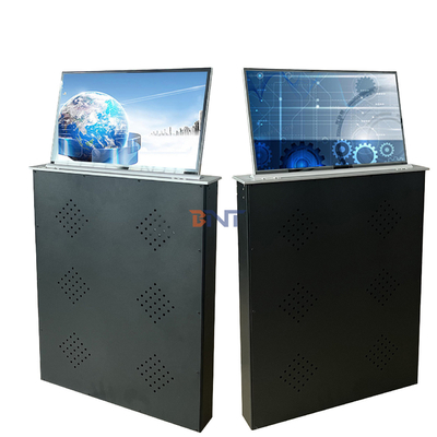 Nouvelle arrivée 15.6 pouces Moniteur motorisé Ascenseur 6mm Ultra étroit cadre d'écran Ascenseur LCD pour système de conférence sans papier