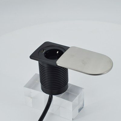 Mini prise cachée sous le bureau meubles de bureau table 1 UE 1 chargeur USB A