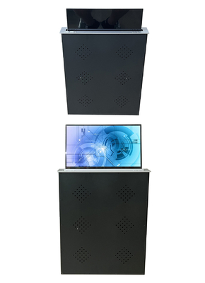Ultra mince ultra étroite mini rétractable moniteur motorisé avec écran FHD