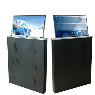 Ultra mince ultra étroite mini rétractable moniteur motorisé avec écran FHD