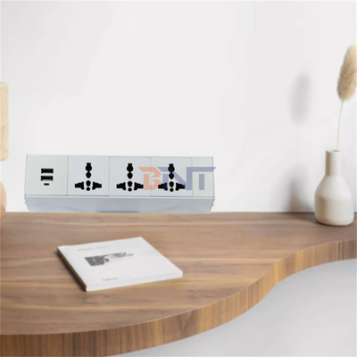 Boente eu prise électrique serrure de table monture sortie / prise de bureau mobile