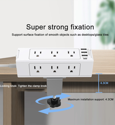 Boente prise électrique multifonctionnelle serrure de table monture sortie / prise de bureau mobile prise de table