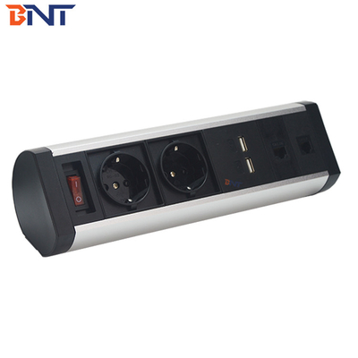 Boente eu prise électrique serrure de table monture sortie / table de serrage prise électrique serrure de bureau