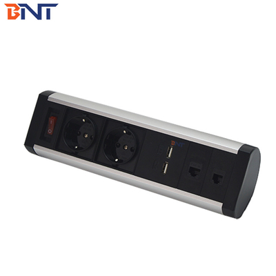 Boente eu prise électrique serrure de table monture sortie / table de serrage prise électrique serrure de bureau