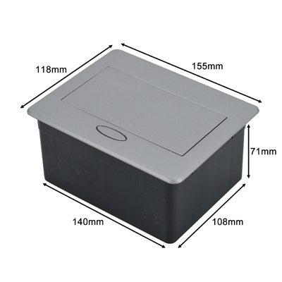 OEM/ODM Modern Office Essential BNT Socket Popup avec 2 prises de courant alternatif intégrées