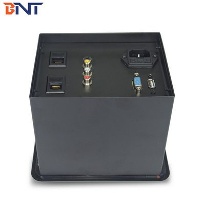 Solutions AV pour le bureau Les prises électriques de bureau en argent Taille 151 * 121mm