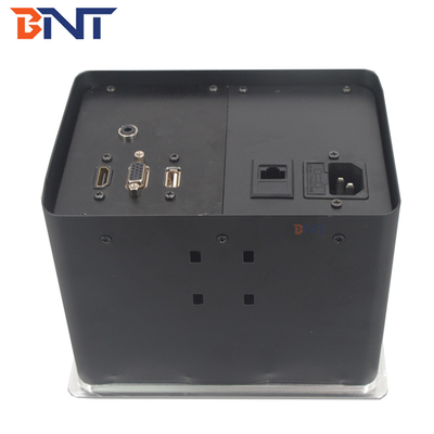 Compte-rendu multi-fonction Pop Up Sortie électrique Couleur noire mate Avec HDMI / VGA