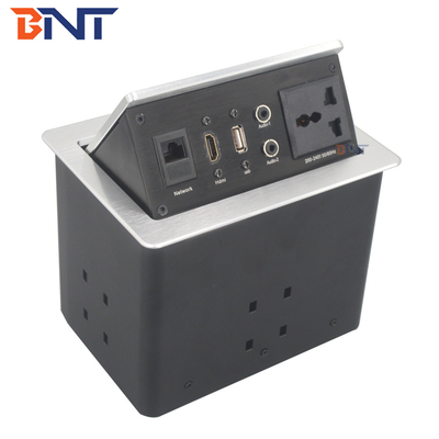 Les prises électriques du bureau de conférence, la boîte de prise électrique de table pneumatique