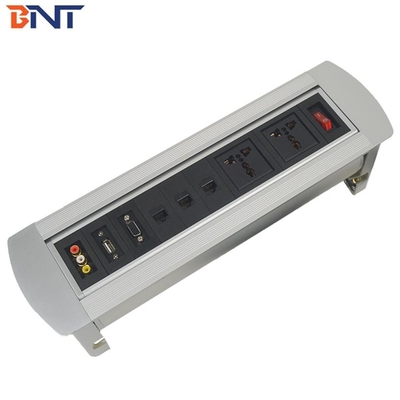 Conférence Socket multi-alimentation rotatif caché Flip Up 10 - 13 Ampère