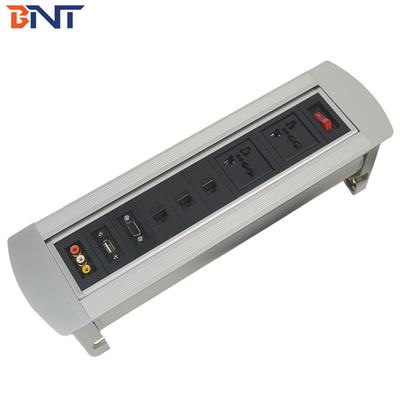 Conférence Socket multi-alimentation rotatif caché Flip Up 10 - 13 Ampère