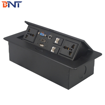Sockets de bureau hydraulique, prise électrique avec connecteur XRL