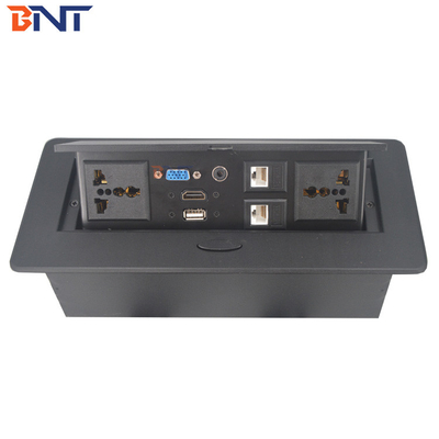 Sockets de bureau hydraulique, prise électrique avec connecteur XRL