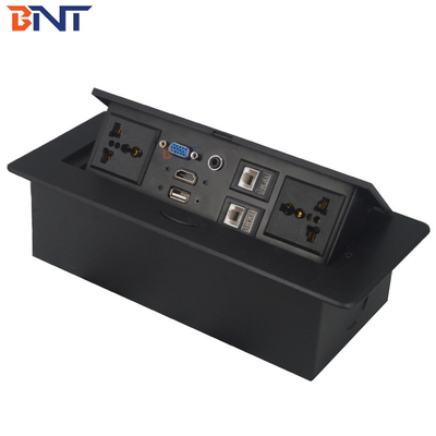Sockets de bureau hydraulique, prise électrique avec connecteur XRL