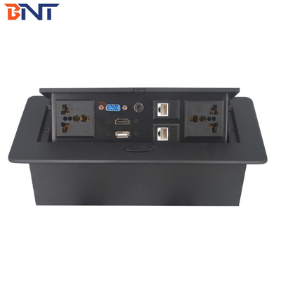 Sockets de bureau hydraulique, prise électrique avec connecteur XRL