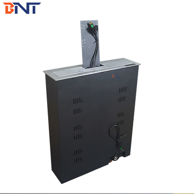 Panel brossé en alliage d'aluminium de 22 pouces LCD Ascenseur motorisé avec le dispositif de commande central RS232