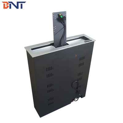 Panel brossé en alliage d'aluminium de 22 pouces LCD Ascenseur motorisé avec le dispositif de commande central RS232