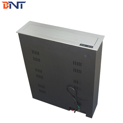 Panel brossé en alliage d'aluminium de 22 pouces LCD Ascenseur motorisé avec le dispositif de commande central RS232