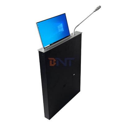 BNT Full HD Écran à bas prix Moniteur rétractable motorisé avec micro pour système de conférence
