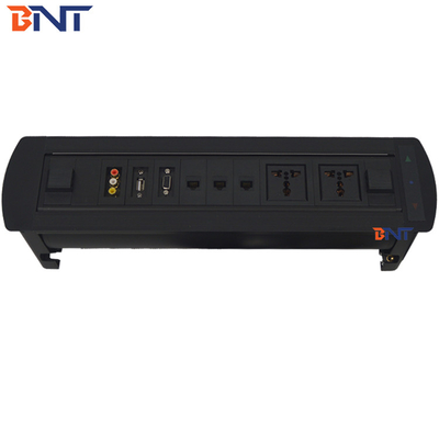 Connecteur d'alimentation de bureau électrique avec configuration 1*RCA