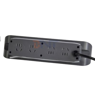 3 prises électriques multifonctionnelles de bureau avec prise électrique 8AC et double prise de charge USB A + C