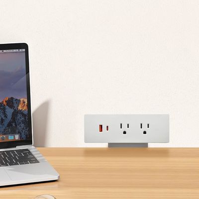 Multifonctionnelle 2 prises de courant alternatif USB A + C US Power Charge rapide Appareil de bureau