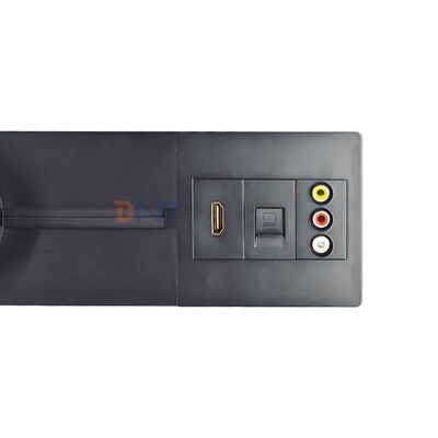 Nouvelle prise amovible, interface faible courant, pratique, murale, multiprise, rail d'alimentation