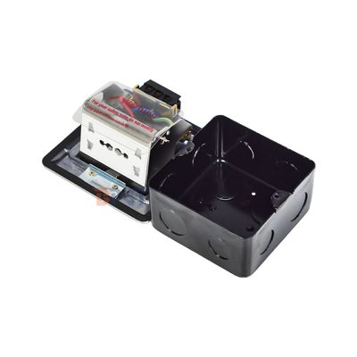 Prise de sol encastrée universelle personnalisée, escamotable, étanche, IP44