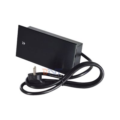 Réservoir d'alimentation électrique Euro Tabletop 2 prises de courant alternatif USB A+C IP44 16A Courant nominal pour bureau